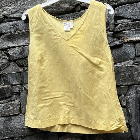 Coldwater Creek Linen Blend Tank 🌈 - Picture 1 of 5